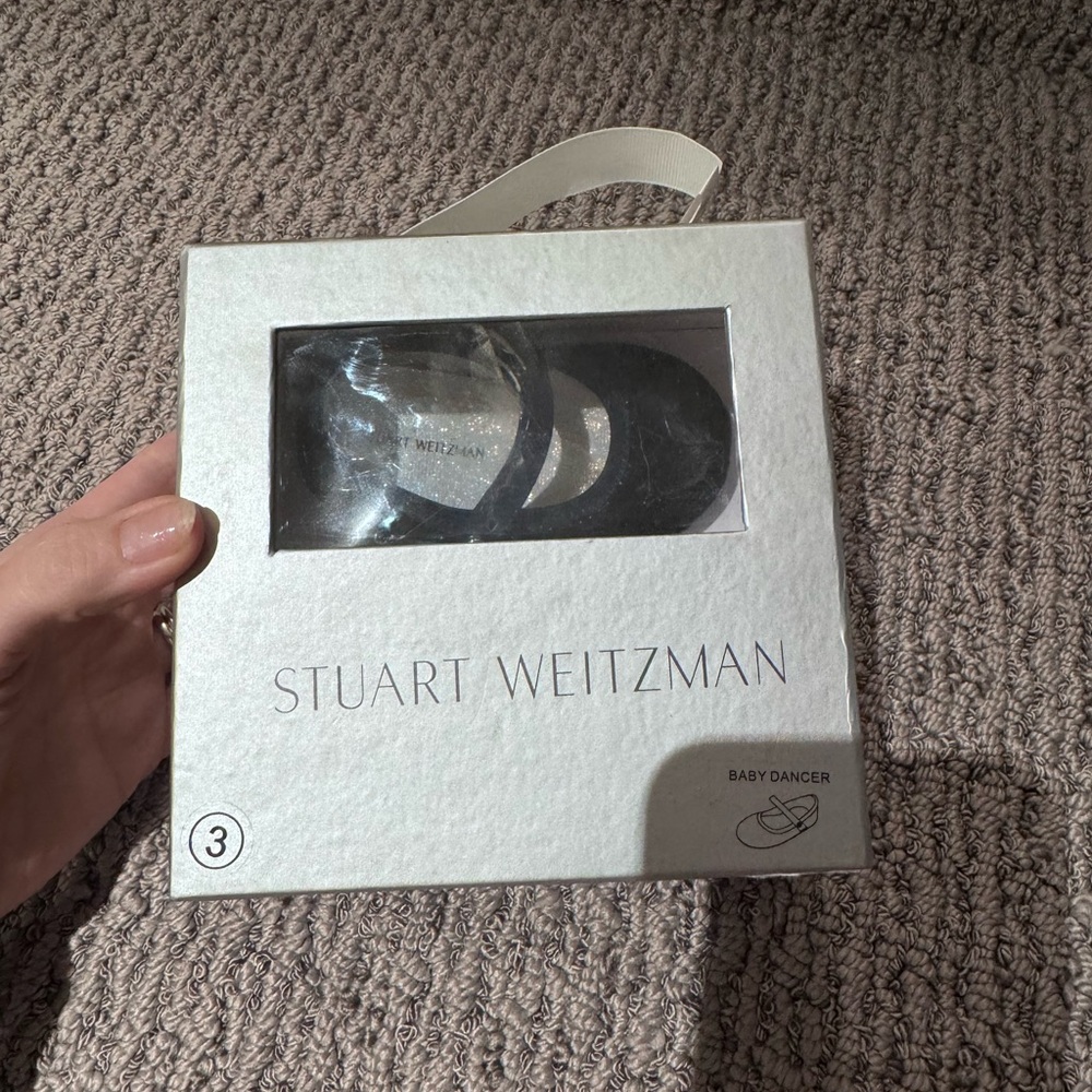 Stuart Weitzman Kids Navy Blue Shoes - Picture 2 of 3
